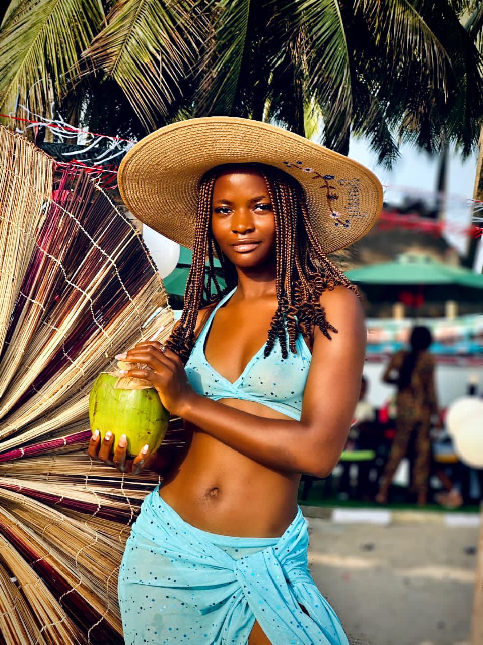 Tourist at Da Realms beach